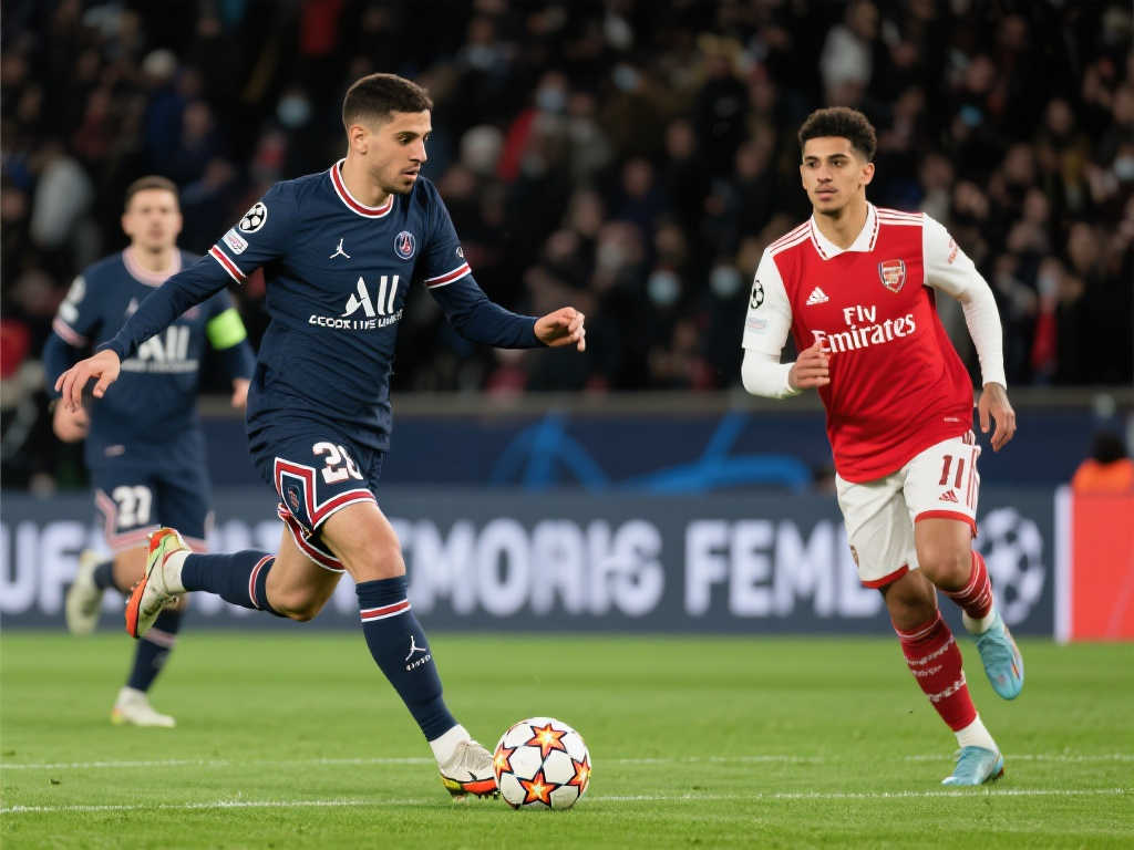 巴黎双响逆转!2-1力克阿森纳总比分3-1晋级决赛,法比安惊艳世界波阿什拉夫破门