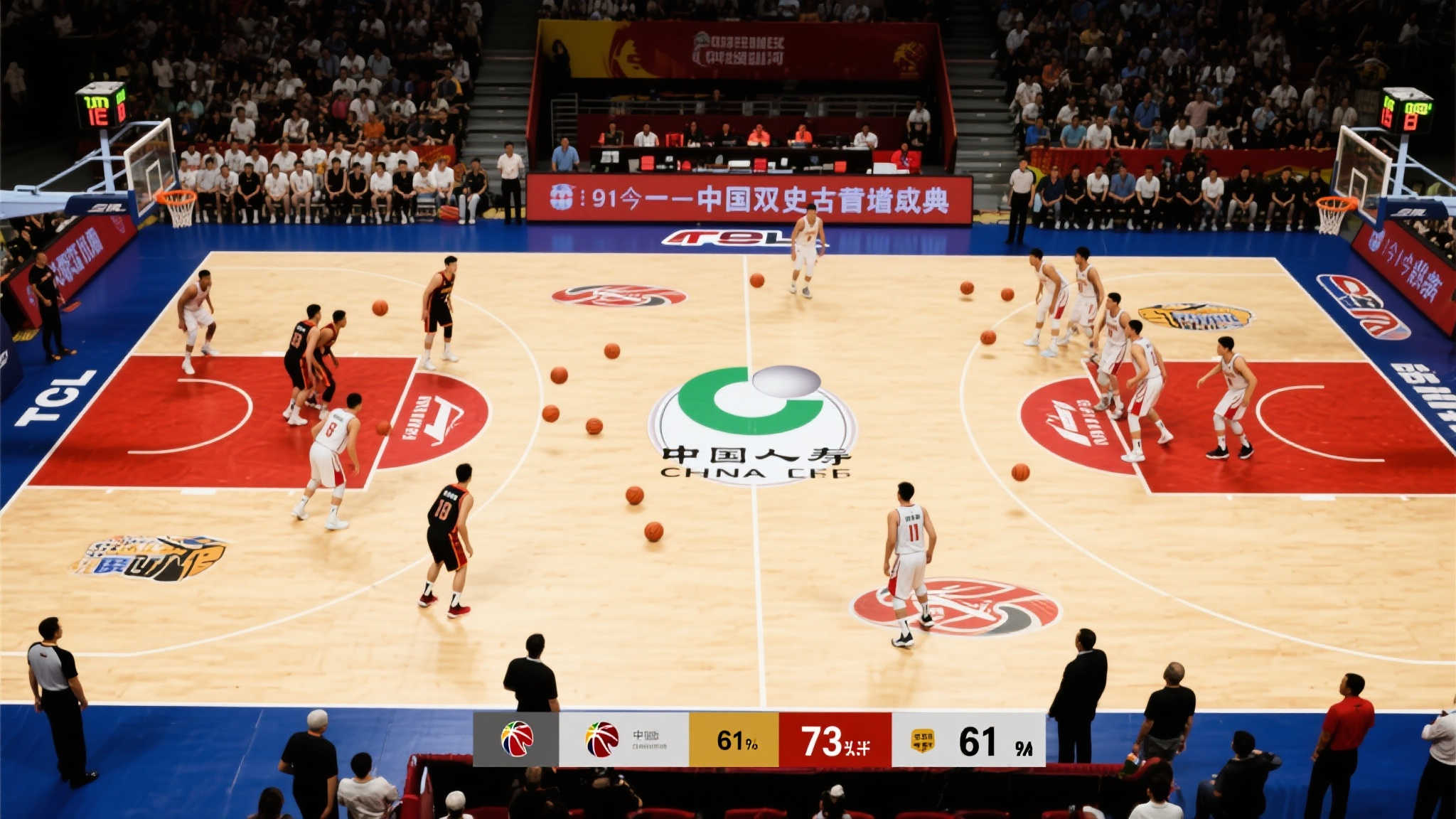 史诗对决：中国双加时苦战共得61分，罚球73次重塑篮坛激烈