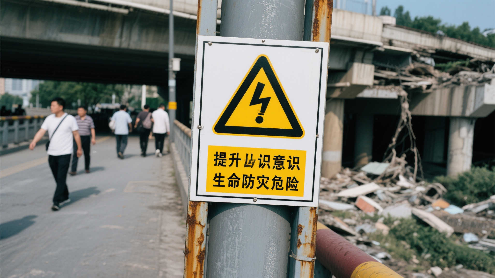 捕鱼者无视警告，勇闯水库危险区域